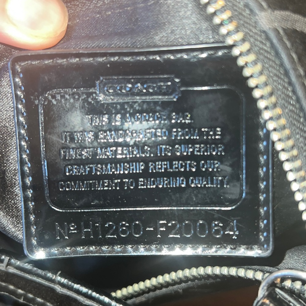 Authentic Coach Handbag - Picture 4 of 5